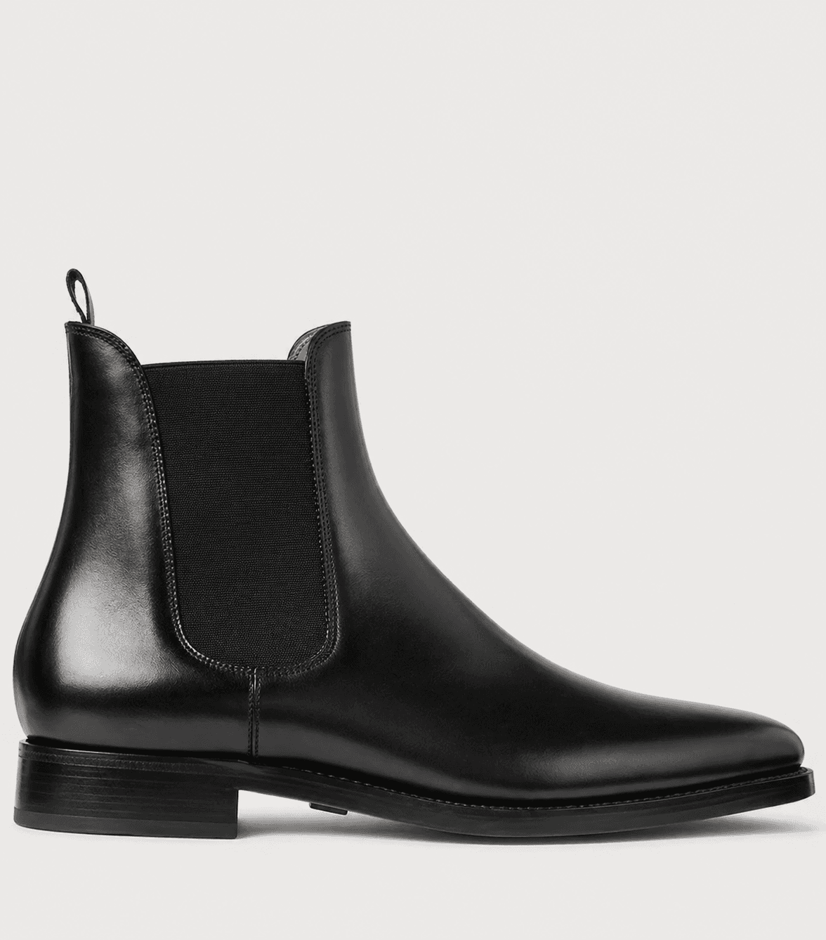Men’s black Chelsea boots formal wear ankle boots