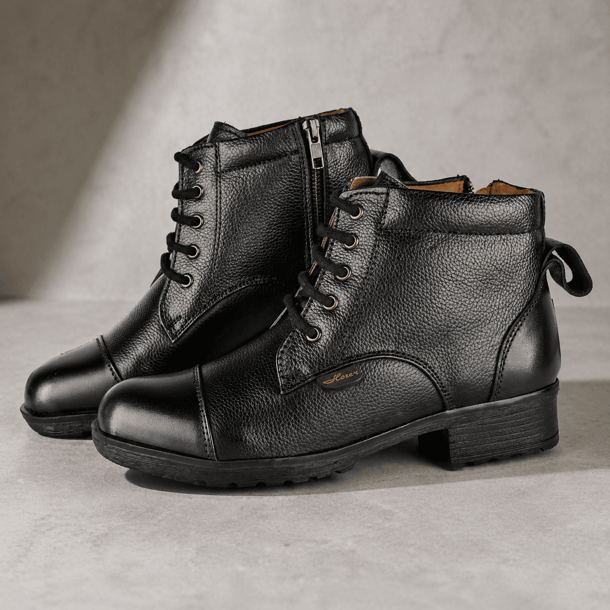 Buy Women’s Black Ankle Boots Online | Stylish Lace-Up Boots