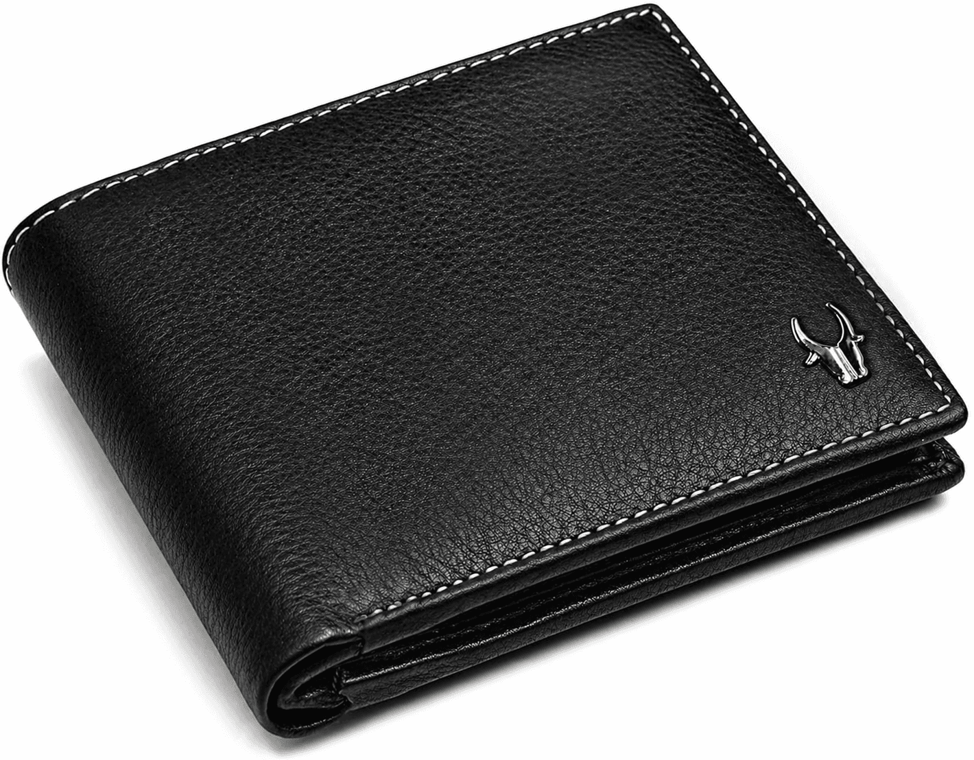 Buy Men’s Black Leather Wallet Online | Slim Bifold Wallet